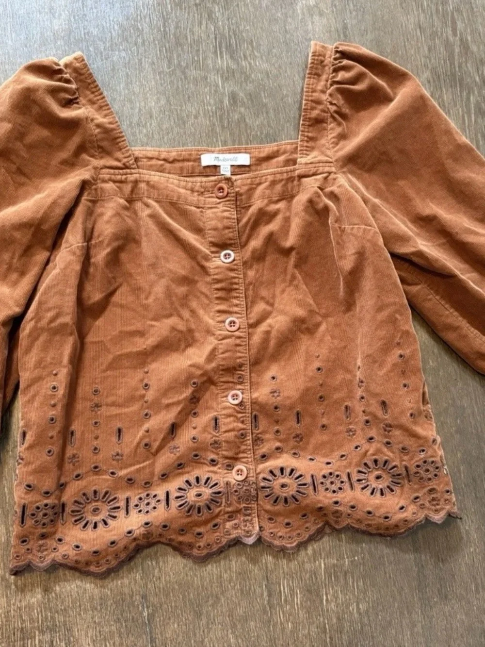 Madewell square neckline